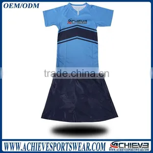 Customized Cheerleading Crop Tops, Netball Dresses, Table Tennis Jersey thumbnail-1