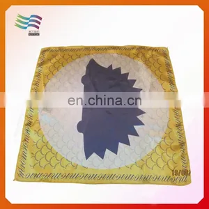 Custom Print Polyester Satin Scarf thumbnail-1