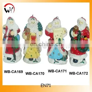 Christmas Santa Claus Candle thumbnail-1