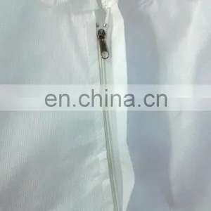 Free Sample Disposable Polypropylene Safety Coverall With Hood White thumbnail-6