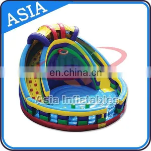 Inflatable Twist Slide, Giant Inflatable Slide For Kids thumbnail-1