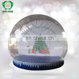 Attractive Interesting Inflatable Snow Globe for Christmas, Wedding Snow Globe,inflatable Christmas Snow Globe thumbnail-1