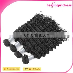Best Selling Body Wave 100% Hair Human Natural Unprocessed Black Curly Non-remy Virgin Hair thumbnail-5