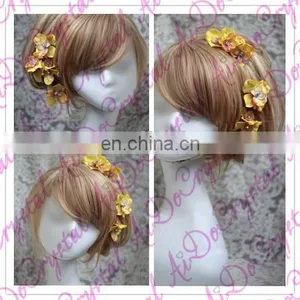 Aidocrystal Yellow Flower Hair Claw Clip Bride Hair Accessories in Bangkok thumbnail-4