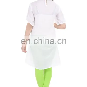 Indian Handmade Beaded Cotton White Tunic Hippe Women Dress Sexy Formal Tunic Manufacturer thumbnail-2