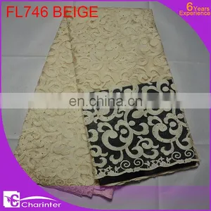 Free Shipping African Lace Fabric Tulle Lace Bridal Lace Fabric Wholesale thumbnail-1