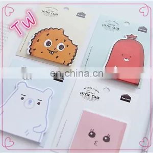 Fashion Customized Promotional Office Supplies Stationery Cartoon Design Letter Shaped Sticky Notes From China Import thumbnail-1