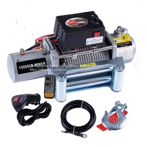 4x4 12000lbs Wireless Heavy Duty Electric Winches 12v/24v thumbnail-3