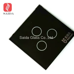 Smart Home Touch Screen Control Tempered Switch Cover Glass Panel thumbnail-2