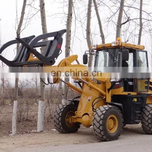 4WD Mini Wheel Loader Agriculture Steering Mini Wheel Loader With CE Approved, Quickhitch thumbnail-3