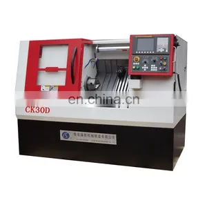 CK30D Horizontal Cnc Gang Type Lathe With Slant Bed and Hydraulic Chuck thumbnail-1