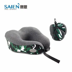 Factory Wholesale Custom Logo u Shaped Travel Neck Pillow Memory Foam thumbnail-1