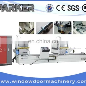 LJZ2-CNC-E500 Aluminium Profile CNC Control Double Mitre Saw in Factory thumbnail-3