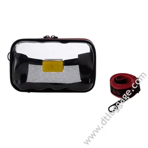 Transparent Multifunction Mini Storage Bag ABS Hard Shell Cosmetic Case thumbnail-2
