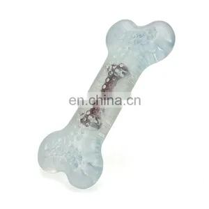 Soft TPR Bone Toy Dog Bone Chew Toys Dog Chew Toy Toothbrush thumbnail-2