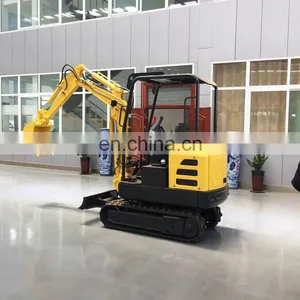 Chinese Supply Cheap Price Good Quality Mini Excavator 1.8ton Steel Track for Sale With CE thumbnail-7