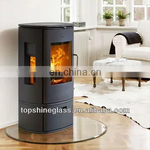 3mm-4.5mm Heat Resistant Ceramic Glass/ Stove Glass for Fireplace thumbnail-5