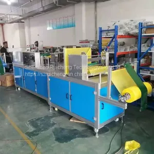 Automatic Plastic Disposable Non-woven Shoe Cover Making Machine For Hotel,Workshop,Hospital thumbnail-3