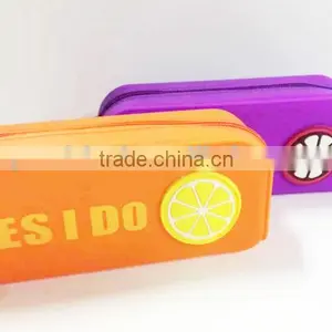2016 Chinese Wholesale Cheap Silicone Pencil Case, New Product Silicone Rubber Pencil Case thumbnail-2
