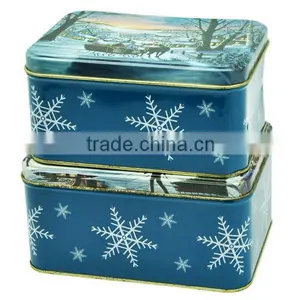 Christmas Gift Tin Box thumbnail-1