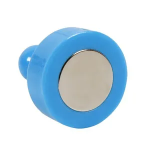 Painting Colorful Plastic or Rubber Coated Neodymium Push Pins for Office Magnet thumbnail-4