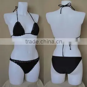 Black Sexy Micro Bikini thumbnail-1