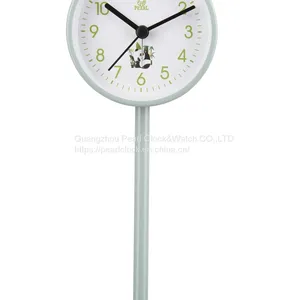 2021 New Design Quiet Sweep Bell Alarm Clock thumbnail-4