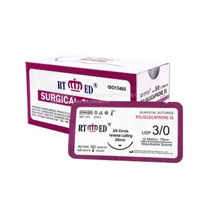 Surgical Sutures Catgut With Needles thumbnail-2