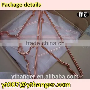 Luxury Metal Wire Hanger Copper Hanger for Disply thumbnail-6