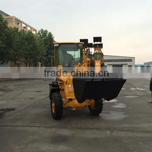 1000kg Mini Wheel Loader Front End Loaders for Sale thumbnail-1