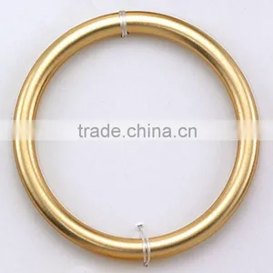 50mm Matt Gold Plastic O Ring Belt Buckle thumbnail-1