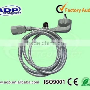 6ft Standard European Power Cable Extension Power Cord AC Power Cord thumbnail-1