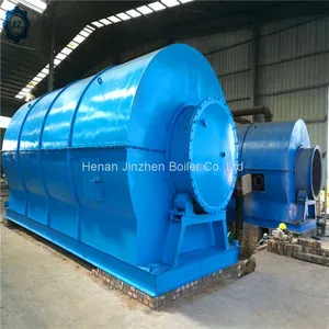 10Ton 12toon Waste Tire Pyrolysis Plant Plastic To Oil Project thumbnail-2