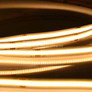5mm 8mm 10mm White Warm Flexible Cob Led Strip Light 320leds Flexible Cob Led Strip thumbnail-3