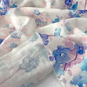 Hot Sale Digital Poplin Cotton Print Undershirt Textile Fabric thumbnail-1