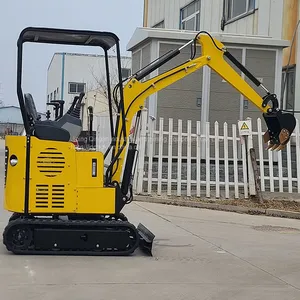 Model 17 Crawler Type Mini Excavator Kubota Diesel Powered Mini Excavator thumbnail-2
