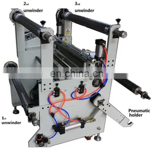 Automatic Cold Laminating Roll Unwinding Rewinding Machine thumbnail-4