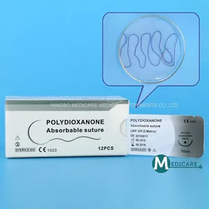 Surgical Suture Polydioxanone Suture Absorbable Suture PDO Suture thumbnail-1