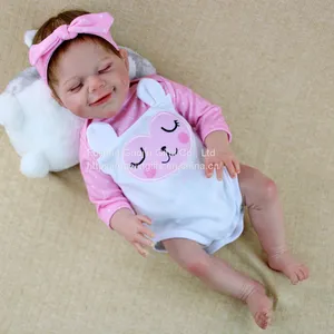 45CM Simulation Baby Reborn Doll Full Body Soft Enamel Doll, Amazon Special thumbnail-4