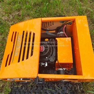 Robot Slope Mower, China Industrial Remote Control Lawn Mower Price, rc Mower for Sale thumbnail-1