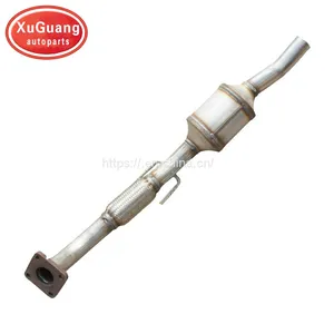 High Flow Catalytic Converter Ceramic Honeycomb Converter for Volkswagen for Jetta Diesel Car thumbnail-1