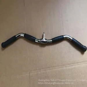 SK-9004 Electroplated Fitness Handlebar Gym Accessory W Bar thumbnail-1