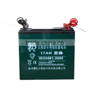12V17AH DEEP CYCLE VRLA AUTO BATTERY SOLAR BATTERY GEL BATTERY Quality Choice Most Popular thumbnail-3