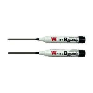Free Samples Non Toxic Dry Erase White Board Marker Pen Jumbo Black Whiteboard Markers Custom Print Logo for Blackboard thumbnail-3