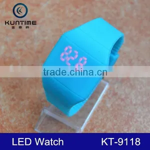 Hot Selling Vogue LED Silicone Bracelet Watch China thumbnail-2