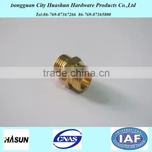 Excellent Quality Promotional Brass Male Thread Nipple,male Straight Nipple thumbnail-2