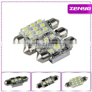 C5W Festoon Automobile Led Light Bulbs With 3/12 Smd 5050 thumbnail-1