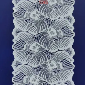 Lace Trim Vintage Embroidery Floral Lace Fabric for Sewing Gift Wrap Wedding Decor DIY Crafts Home Decor thumbnail-1