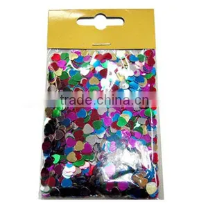 5mm Width PET Gift Confetti in Heart Shape for Wedding Decoration thumbnail-1