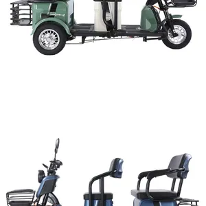 EEC Trike 3 Wheel Electric Tricycle 500W 1000W Tricycle for Passenger thumbnail-5